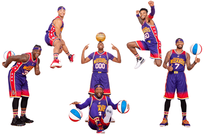 Men in basketball uniforms