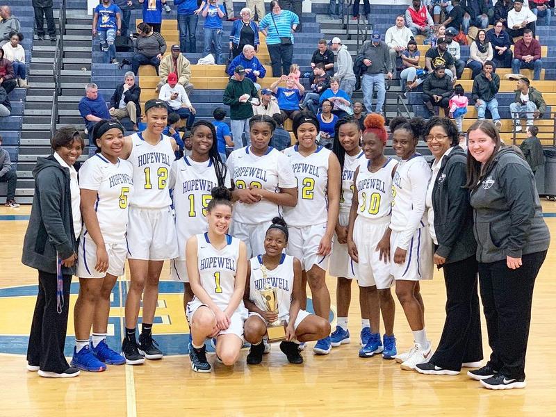 Lady Blue Devils Region 3A Champions