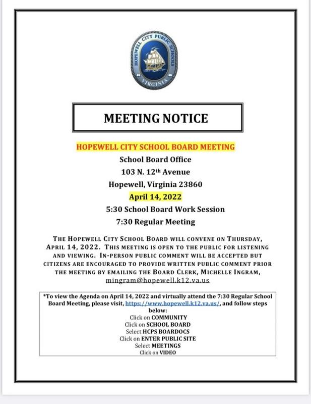 School Board Meeting