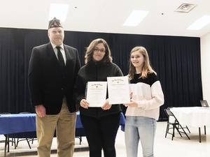American Legion Essay Contest Winners