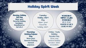 2020 Holiday Spirit Week