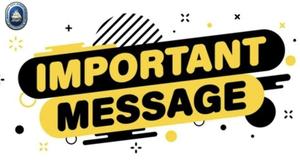 important message