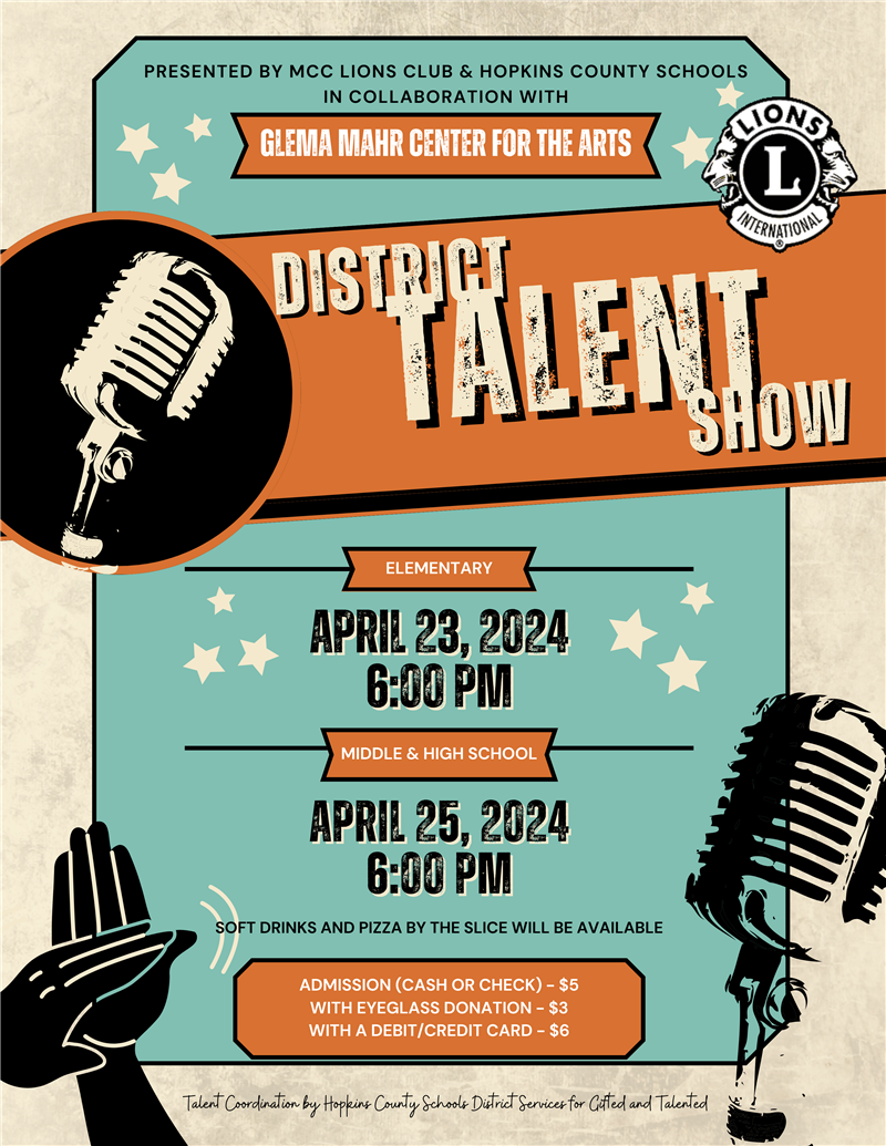 Talent Show Flyer