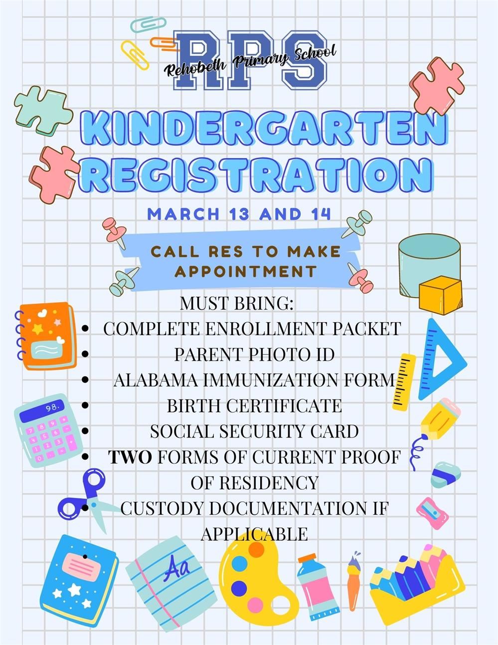 Kindergarten Registration Information