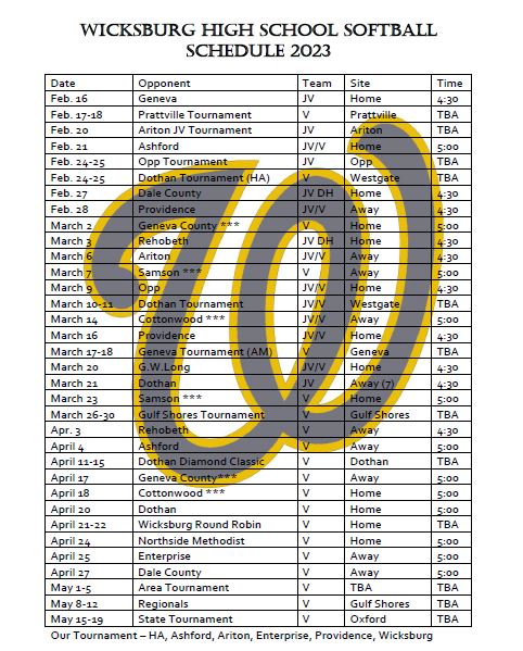 schedule