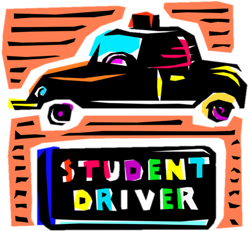 Picture of a Student Driver Car 