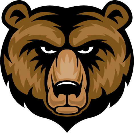 Cottonwood Bear Mascot Logo image