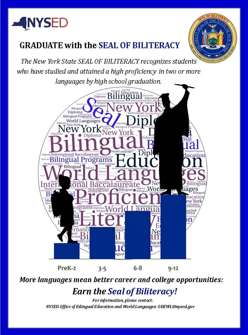 New York State Seal of Biliteracy Information Poster