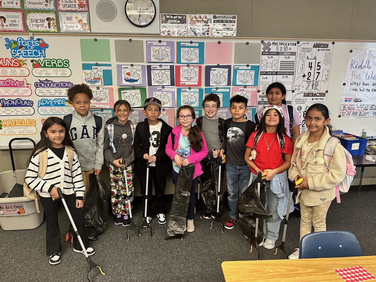 3rd Grade Clean Up Crew