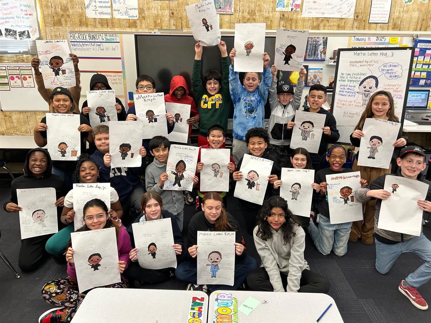 MLK Changemaker March Posters- 5th Grade