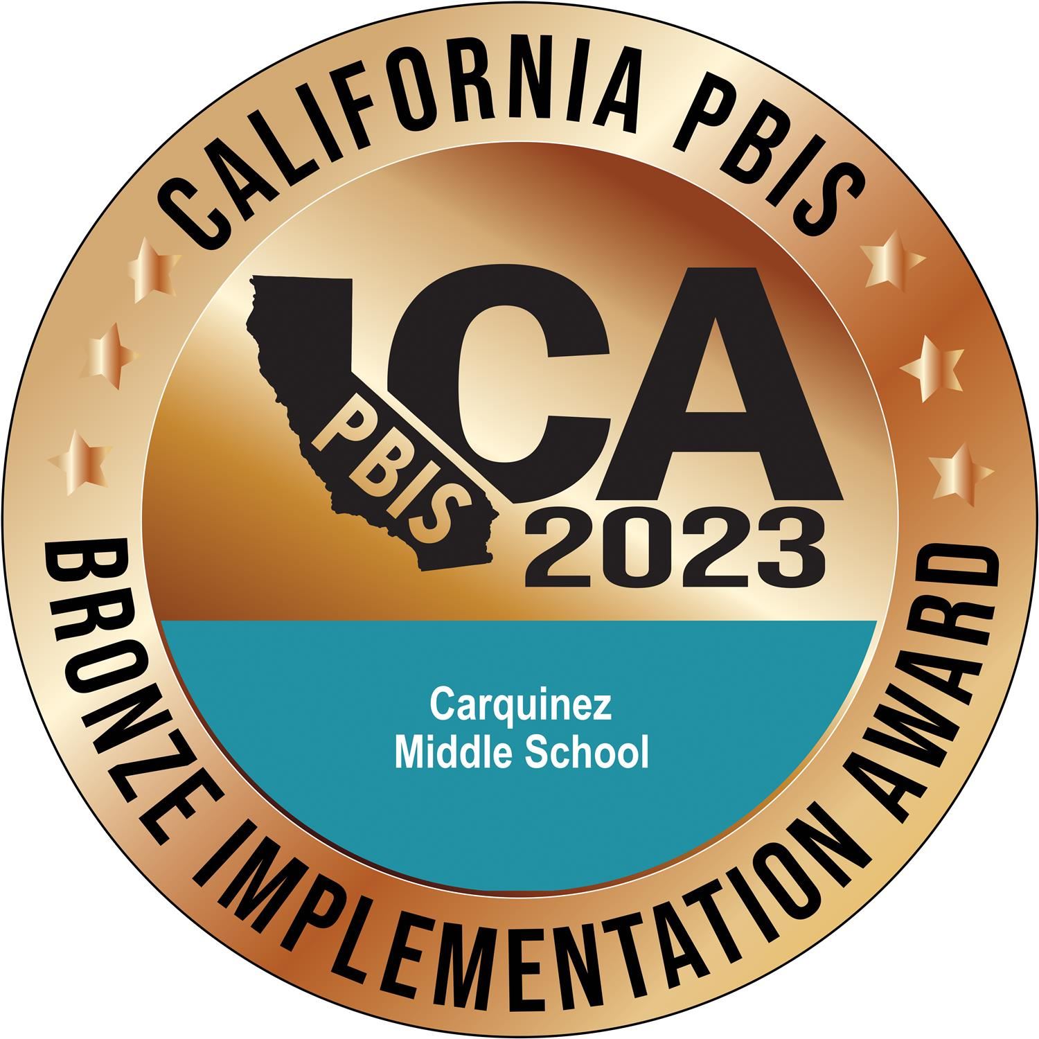 PBIS Bronze Medal