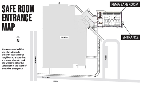 Stapleton Safe Room Entrance 