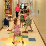 Future kindergarteners prepare for the start of school during the 2024 Kindergarten Orientation at Southview Elementary.