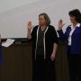 Board members swearing in