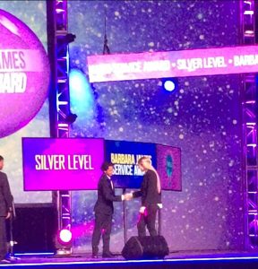 Michaelis Recognized for Community Service