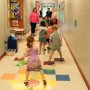 Future kindergarteners prepare for the start of school during the 2024 Kindergarten Orientation at Southview Elementary.