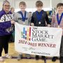 Dogwood Elementary stock market contest team