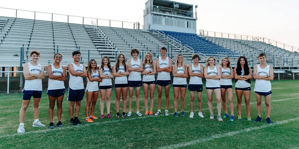 Kingfisher Public Schools cross country team