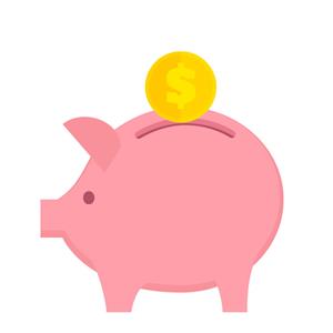 piggy bank illustration