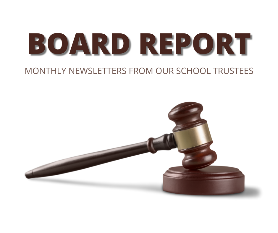  Image of gavel Board Report 