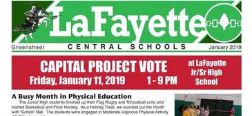 January 2019 Greensheet Newsletter