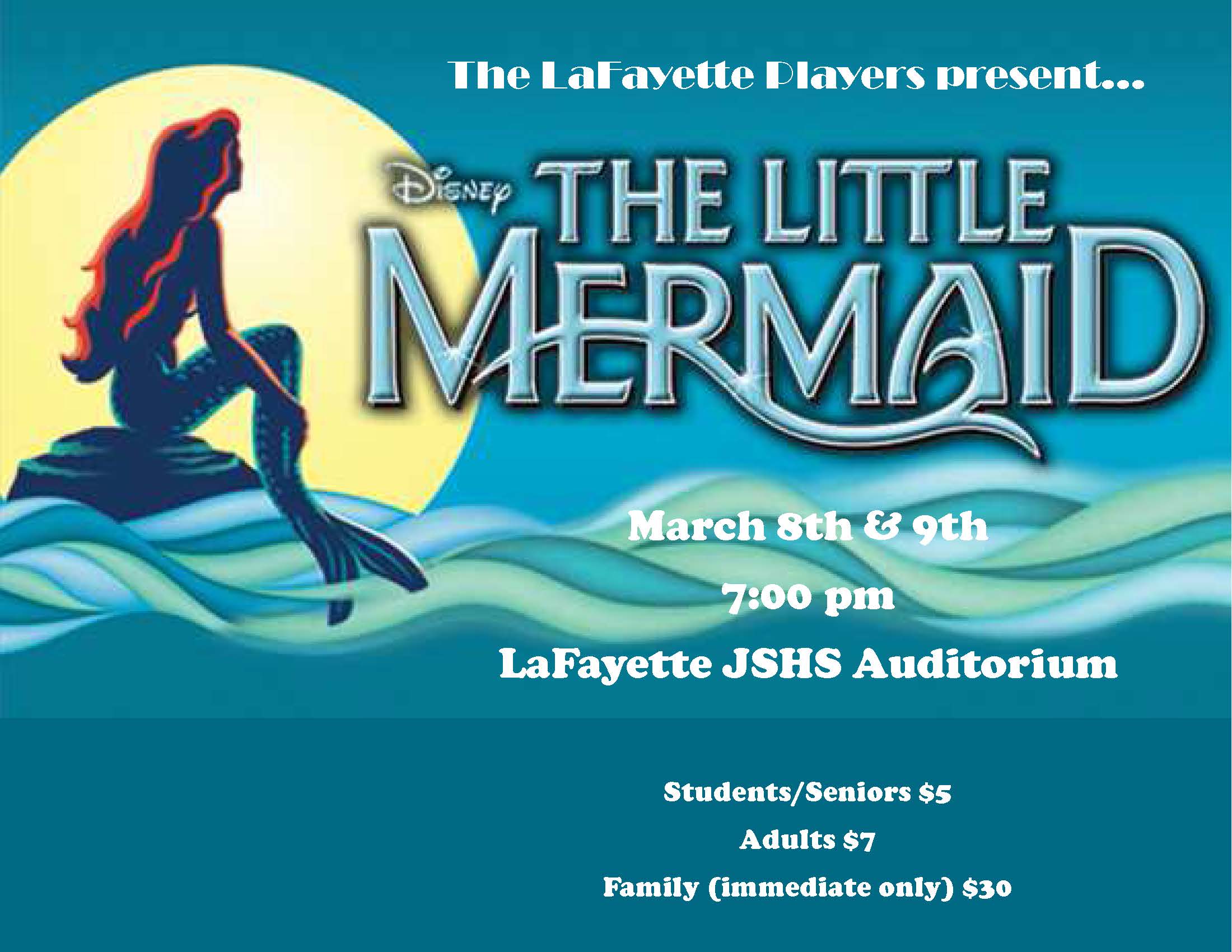 little mermaid promotion