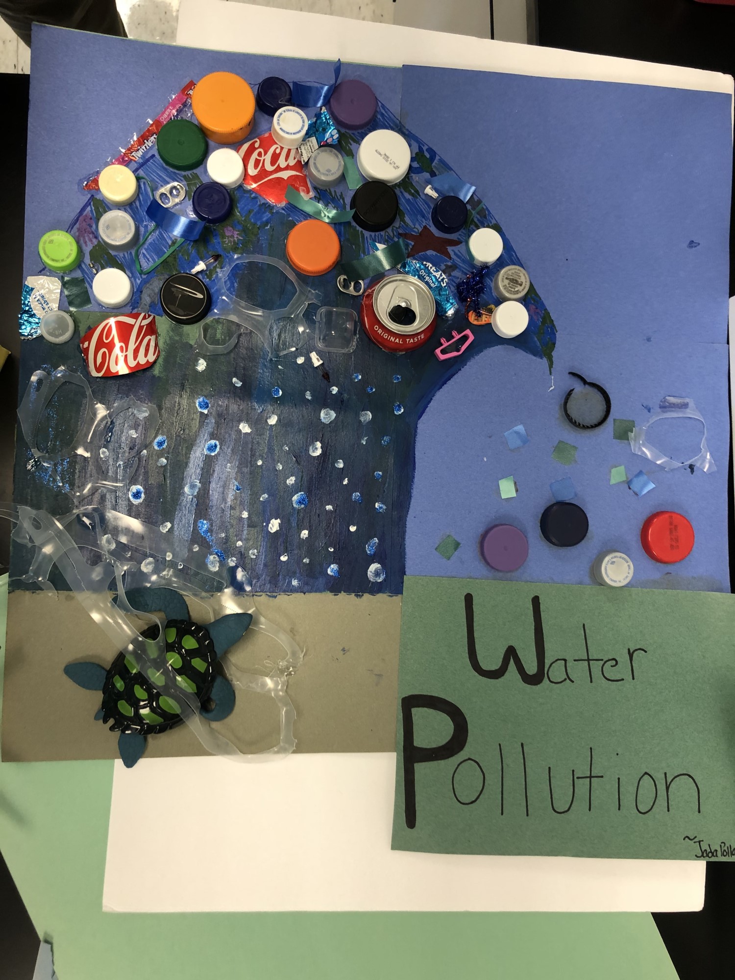 water pollution poster