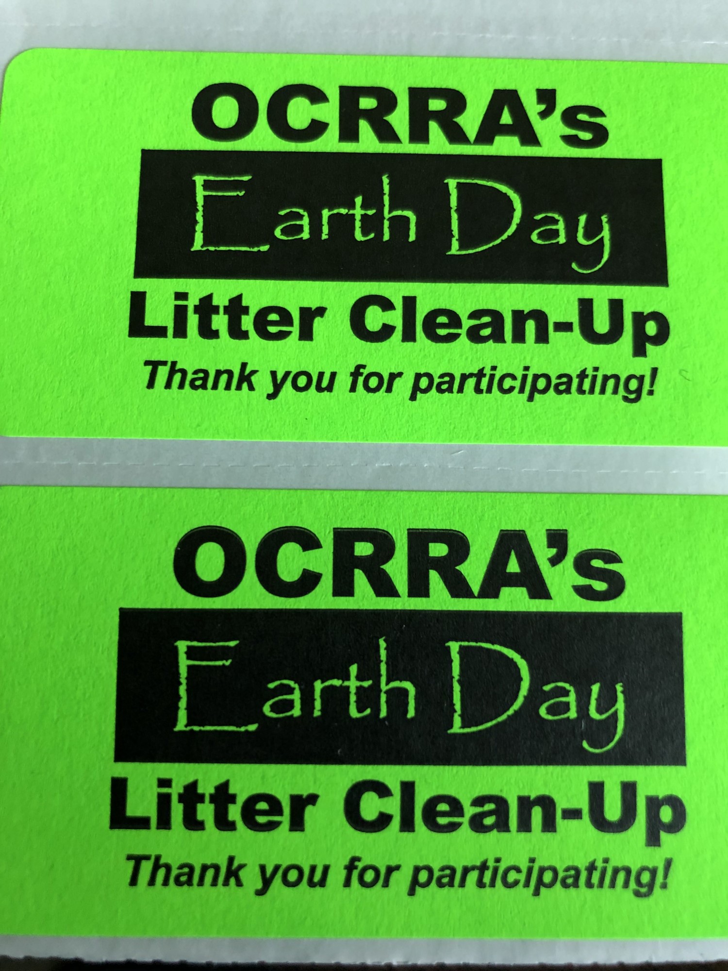 ocrra-certified for pickup