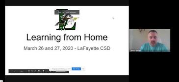 Learning from Home Recap March 26-27, 2020