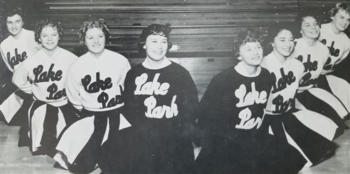 Picture of LP Cheerleaders for 1960s