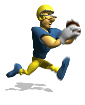 football player animation