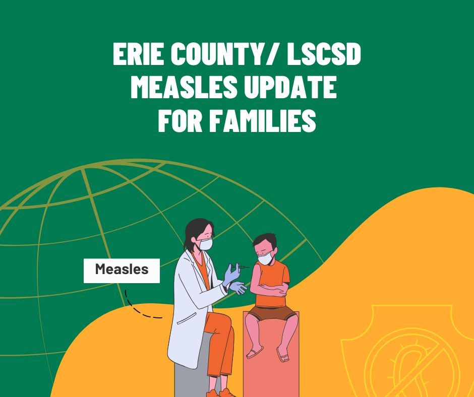  Erie County Department of Health Notice - PREPARING FOR MEASLES