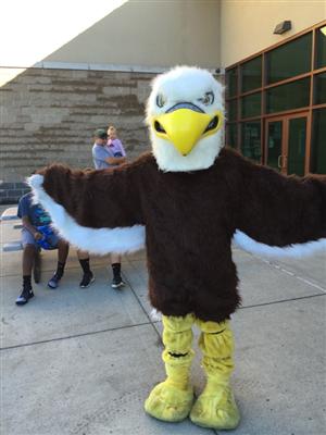 Even our Lake Shore Eagle came to the Bash! 