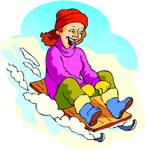 sledding image