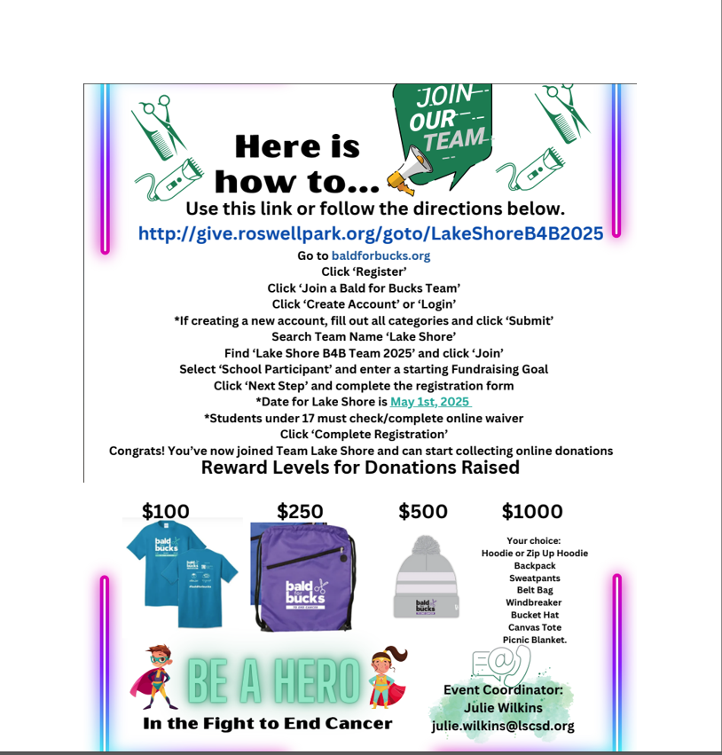  Bald for Bucks Rewards