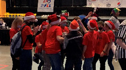 Imagen del equipo de Lego Robotics en los juegos estatales de robots