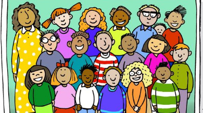 Picture of classromm of students