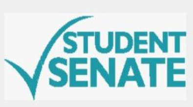 image of check mark and words student senate