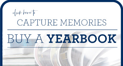 This is a picture of and sign that says "congratulate your child in the yearbood!!!! Place a Baby Ad"