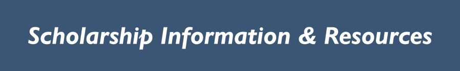 Scholarship Information & Resources