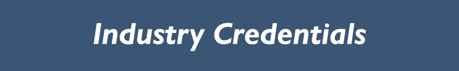CTE Industry Credentials