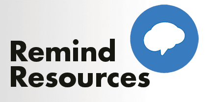 Remind Resources web page
