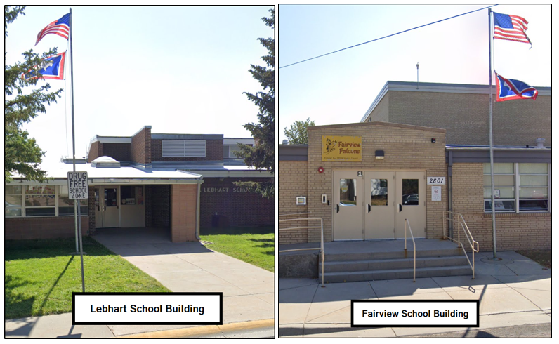 front door of each building