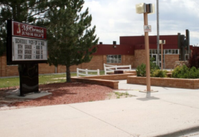 Picture of McCormick Junior High school building