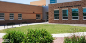 Picture of Davis school building