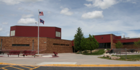 Picture of the Anderson school building
