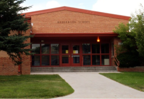 Picture of the Henderson school building