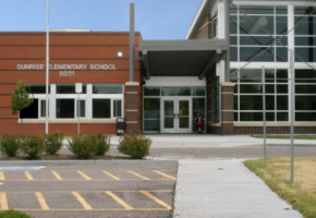 Picture of the Sunrise school building