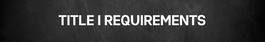 Title One Requirements