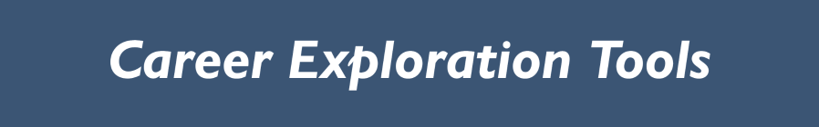 Career Exploration Tools